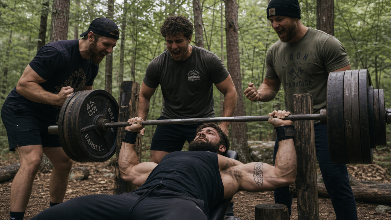 Barbell lifting at CHUDCON